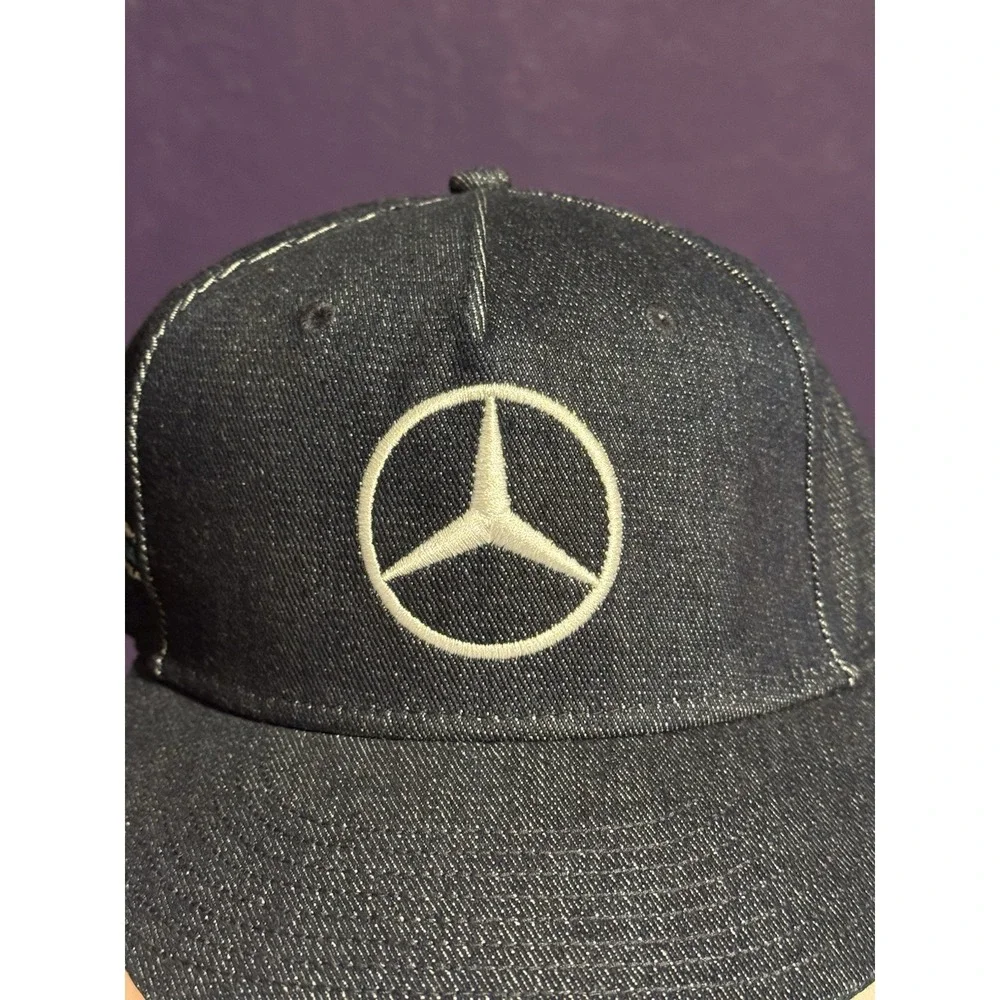 Mercedes AMG Petronas Lewis Hamilton Denim Jean Hat Silverstone F1 Ferrari Rare